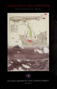 Normandy Air Campaign Historical Map